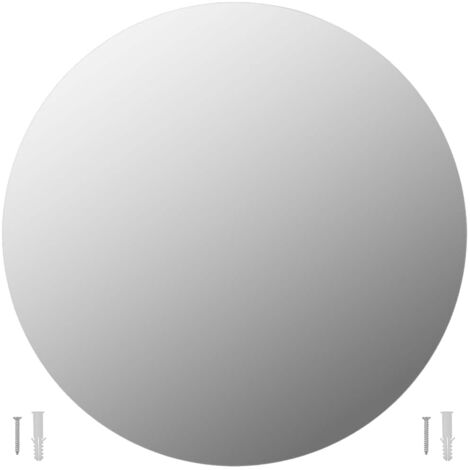 Wall Mirror 70 cm Round Glass vidaXL
