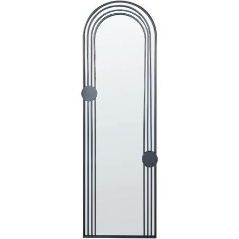 Wall Mirror AJAIN 45 cm 146 cm Metal Black
