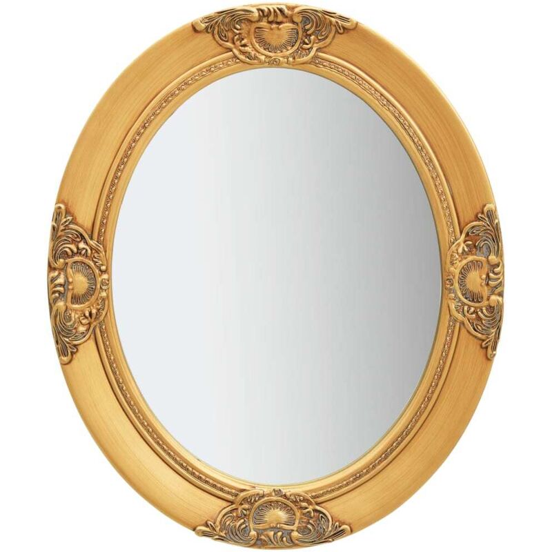 Wall Mirror Baroque Style 50x60 Cm Gold Vidaxl