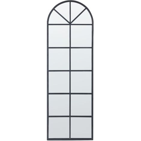 Wall Mirror BROUAGE 40 cm 120 cm Metal Black