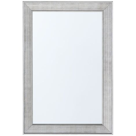 Wall Mirror BUBRY 61 cm 91 cm Silver