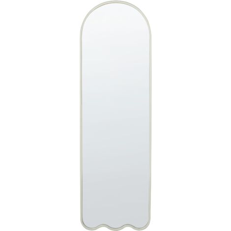 Wall Mirror BUSSY 45 cm 145 cm Metal Off-White