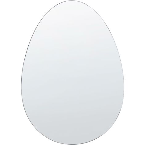 Wall Mirror MONTRESOR 50 cm 70 cm Silver