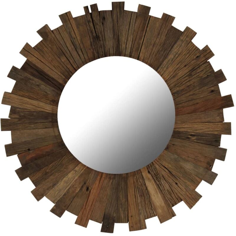 Vidaxl - Wall Mirror Solid Reclaimed Wood 70 cm