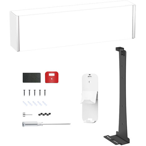 Wall Mount Bracket for Slim Pro Game Console Iron Wall Stand with Headphone Controller Holder for Home Black