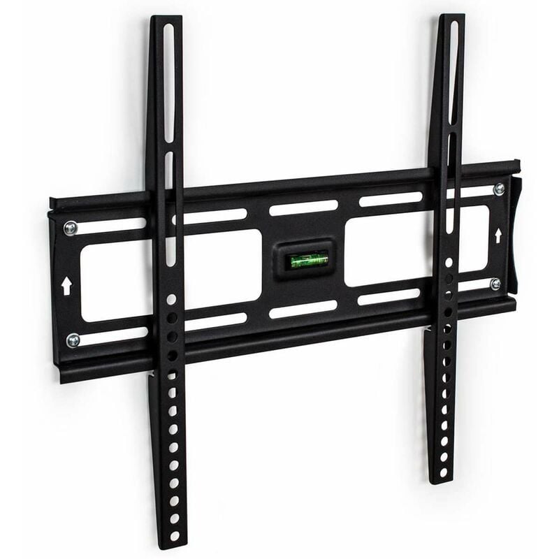 Tectake - TV wall mount for 23-55 inch (58-140cm) fixed - bracket TV, wall tv mount, tv on wall bracket - black
