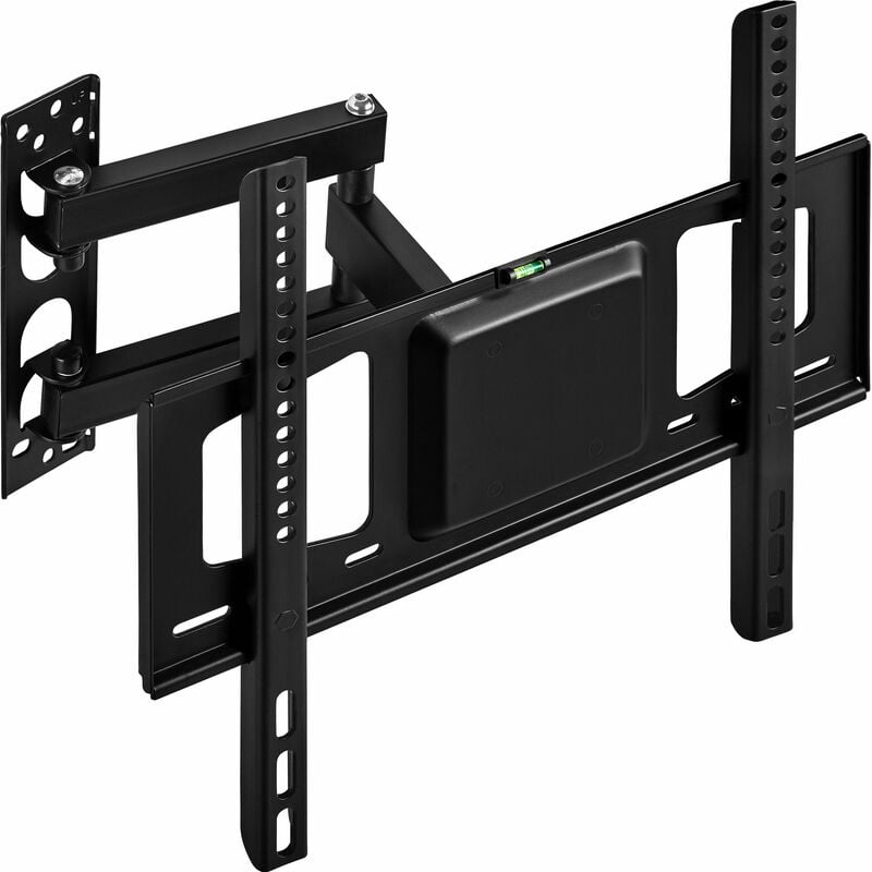 Tectake - TV wall mount for 26-55″ swivel and tilt function VESA standards 200 x 100-400 x 400 - bracket TV, wall tv mount, tv on wall bracket - black