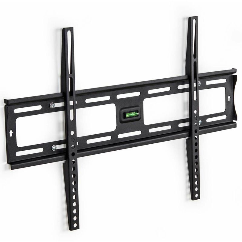 Tectake - TV wall mount for 32-63 inch (81-160cm) fixed - bracket TV, wall tv mount, tv on wall bracket - black