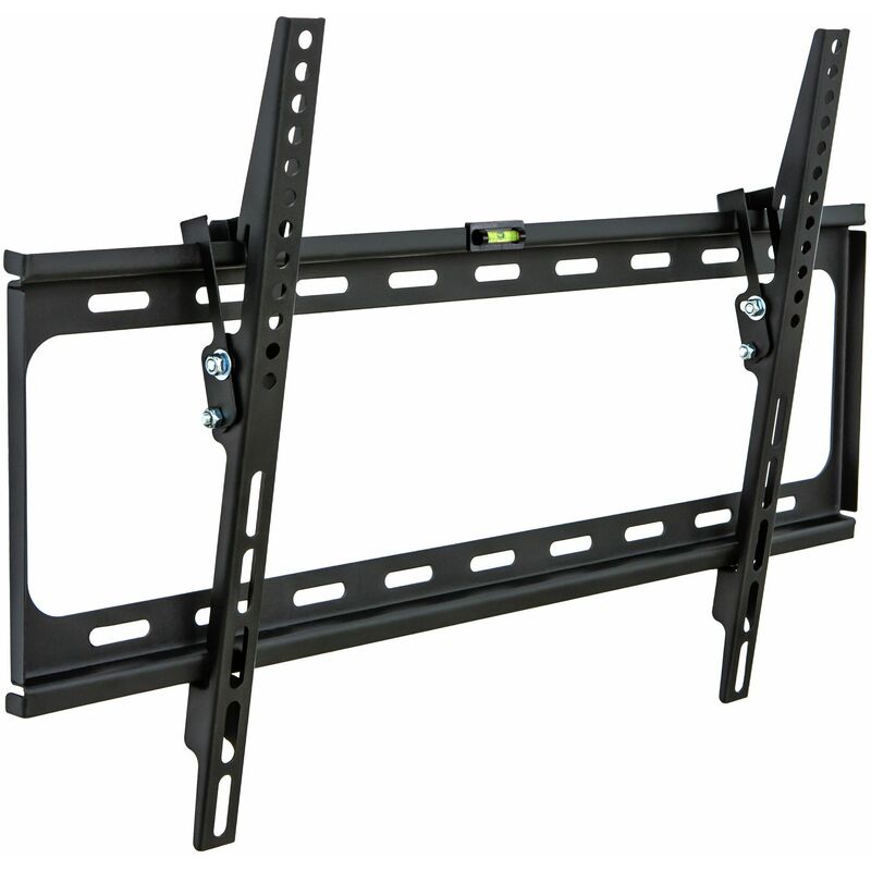 Tectake - TV wall mount for 32-63″ (81-160 cm) can be tilted - bracket TV, wall tv mount, tv on wall bracket - black