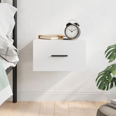 Wall-mounted Bedside Cabinet White 35x35x20 cm vidaXL