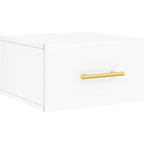 Wall-mounted Bedside Cabinet White 35x35x20 cm vidaXL