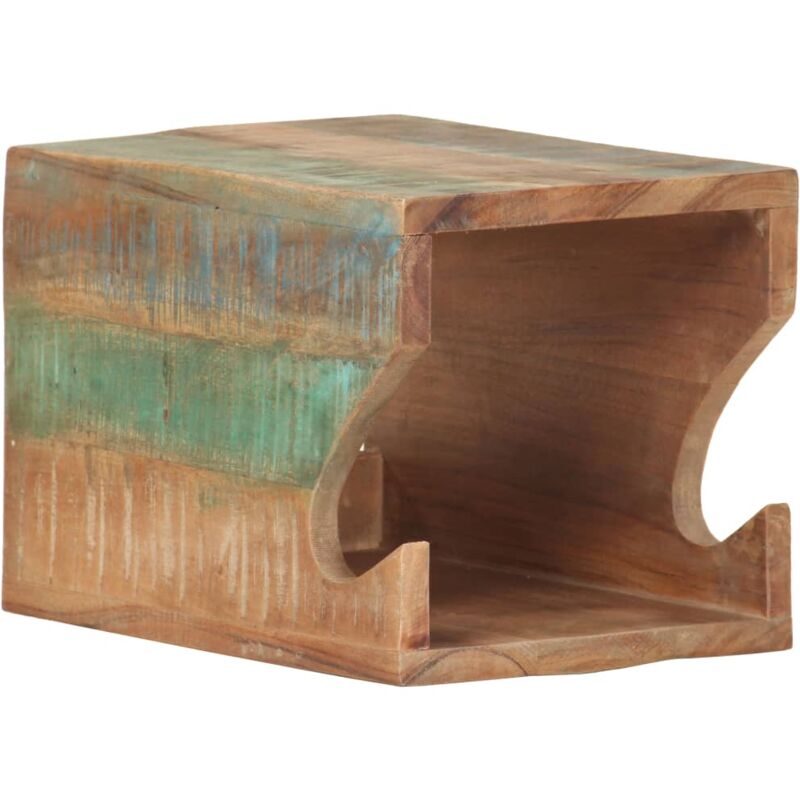 Wall Mounted Bicycle Rack 35x25x25 cm Solid Reclaimed Wood vidaXL