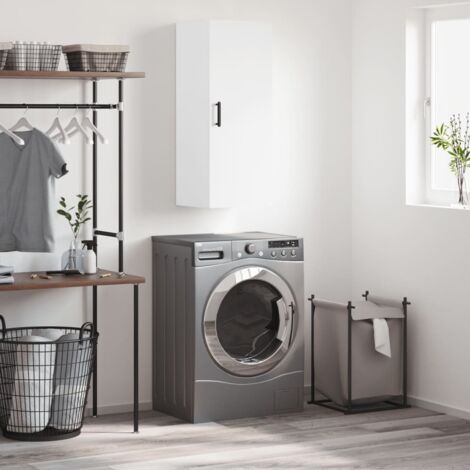 Wall Mounted Cabinet White 34.5x34x90 cm vidaXL