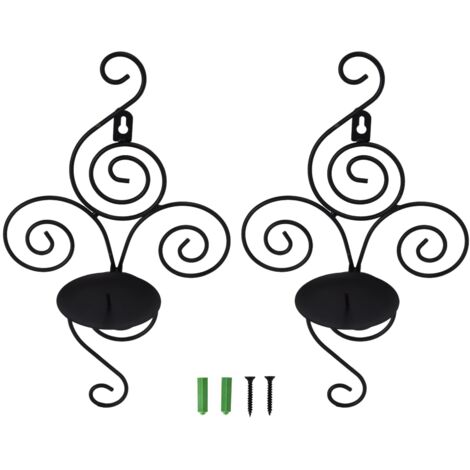 Wall Mounted Candle Stick Elegant Candle Holder for Living Room Home Decor Wedding Activities