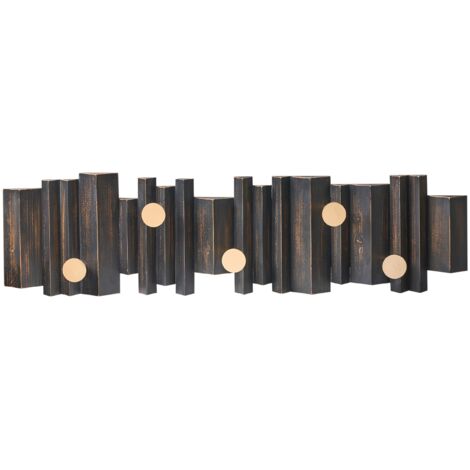 Wall Mounted Coat Rack ZILLAH Black