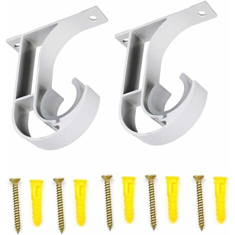 Round Rail 25mm Wardrobe Polished Chrome Hanging Tube Cut To