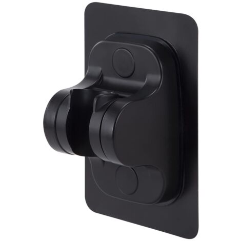 Wall Mounted Shower Holder No Drilling Adjustable Handheld Shower Head Bracket for Bathroom Hotel
