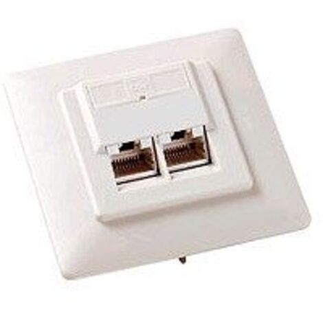 WALL PLATE 80X80 CAT.5