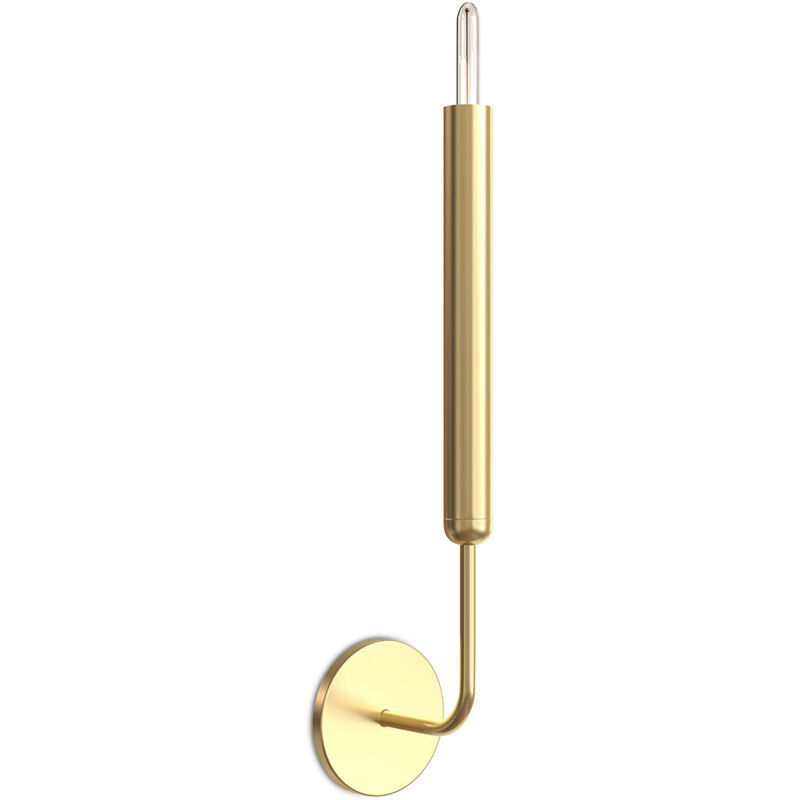 Image of Wall Sconce Candle Lamp in Gold&hellip;