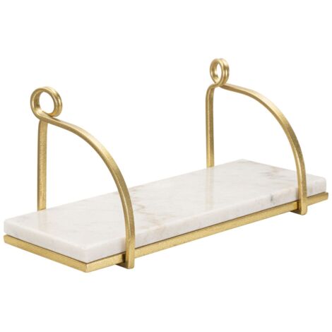 WALL SHELF MARBLE CM 40X16X18