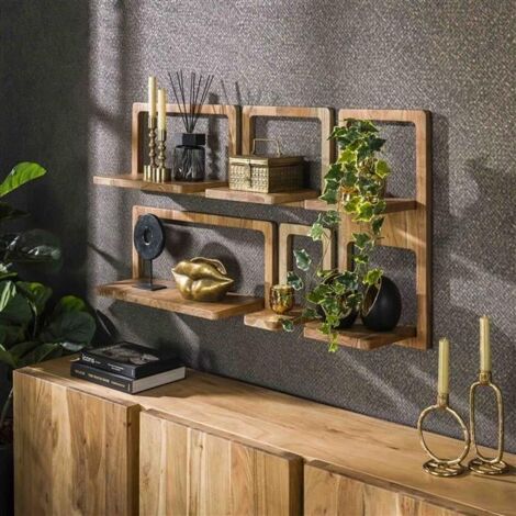 Wall shelf set Curvy