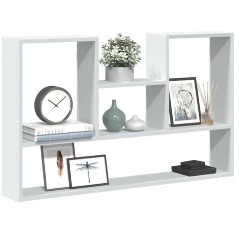 Wall Shelf White 99x15x60 cm Engineered Wood vidaXL