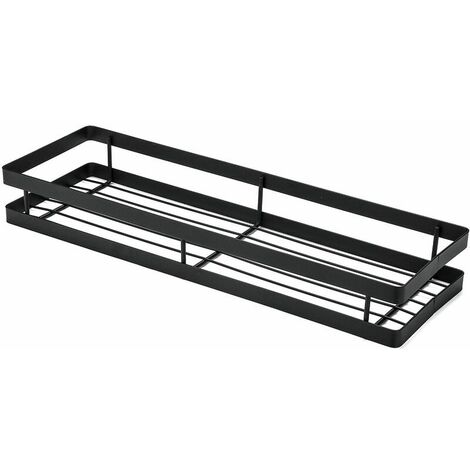 Wall Spice Shelf Stainless Steel Storage Without Perforating Kitchen Bathroom WASHED