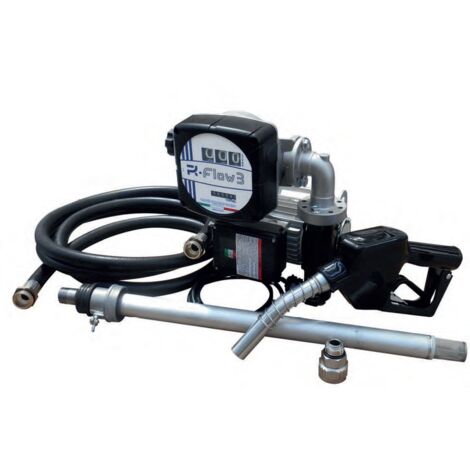 WALL TECH 60 230 V Pistola Autom Elettropompa Distributore Gasolio ADAM PUMPS