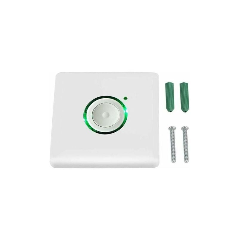 Mumu - Wall Timer Switch, AC110 220V Outdoor led Touch Delay Timer Switch 16 Levels Delay Settings Countdown Timer