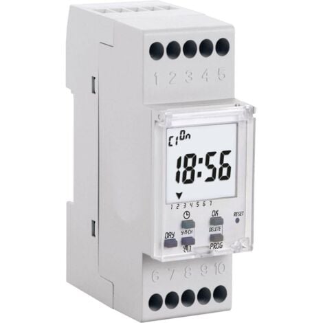 Wallair 1IO7081 Temporizzatore digitale Settimanale 3500 W IP20 Riserva di carica