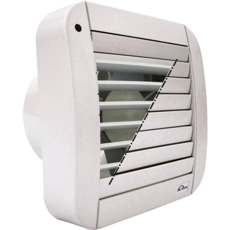 Wallair ECO 100 A ventilador mural blanco silencioso