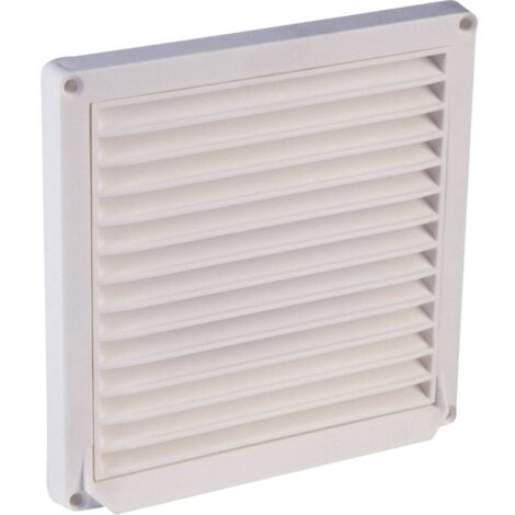 Wallair N32812 Grille à lamelles plastique Convient pour Ø de tube: 12.5 cm