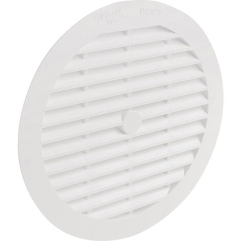 Wallair N32921 Abluftgitter  Kunststoff Passend für Rohr-Durchmesser: 12.5 cm