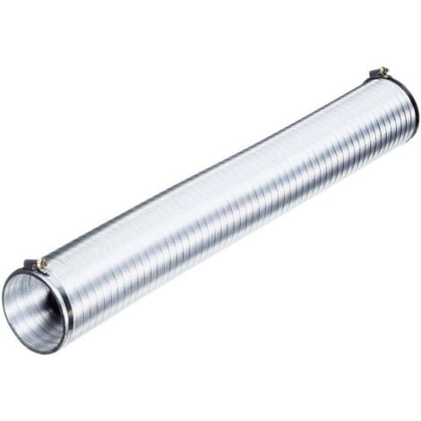 Wallair N51808 Tubo di ventilazione flessibile Alluminio (Ø x L) 10 cm x 2.5 m Argento