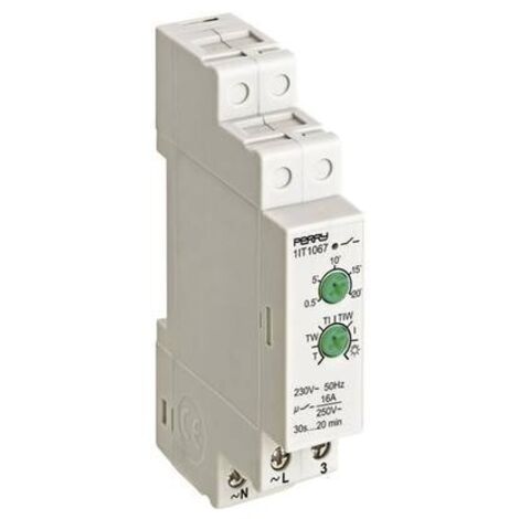 wallair N61145 TDR guida DIN 230 V AC elettrica