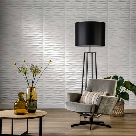 WallArt 12/24x Pannelli Murali 3D GA-WA02 Bricks Ecologico Carta da Parati