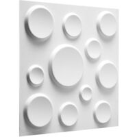 WallArt 3D-Wandpaneele Craters 12 Stk. GA-WA11