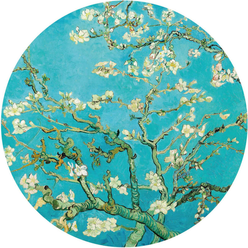 

Círculo de papel pintado Almond Blossom 142,5 cm - Multicolor - Wallart