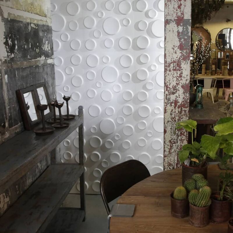 

WallArt Paneles de pared 3D 24 unidades GA-WA11 diseño Craters
