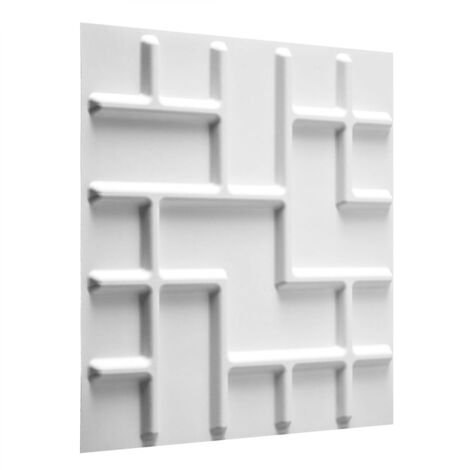 WallArt Paneles de pared 3D 24 unidades GA-WA16 diseño Tetris
