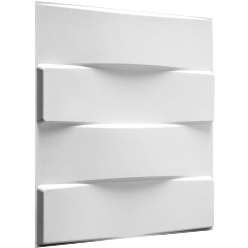 

Paneles de pared 3D GA-WA05 24 unidades bóvedas - Blanco - Wallart