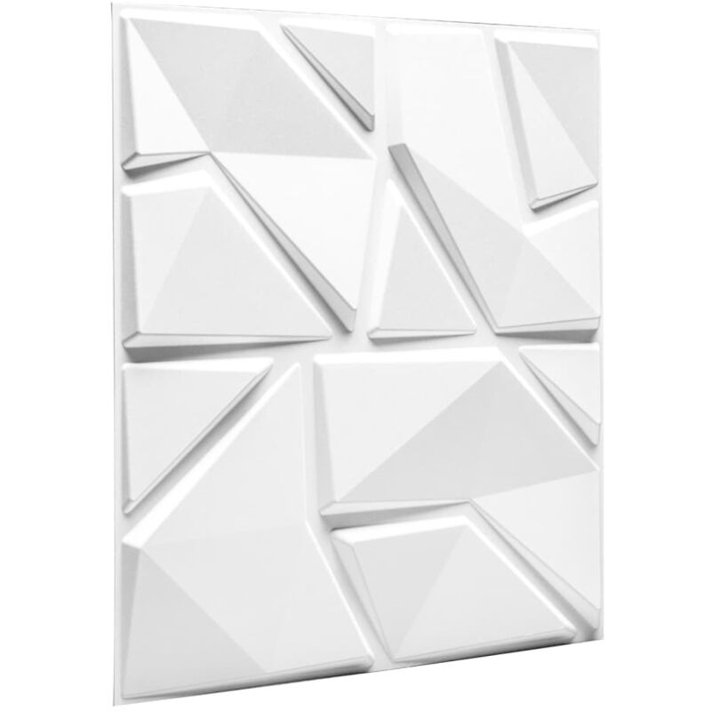 

Paneles de pared 3D Liam 24 unidades GA-WA31 - Blanco - Wallart