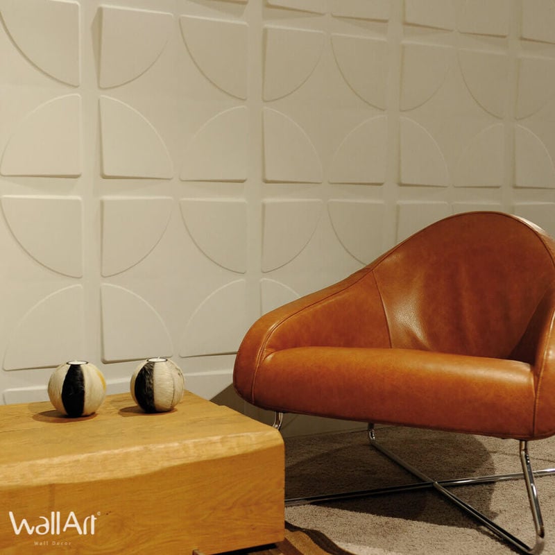 

Wallart 3d - Panel de pared 3D Pitches Panel decorativo 3d WallArt 3m²