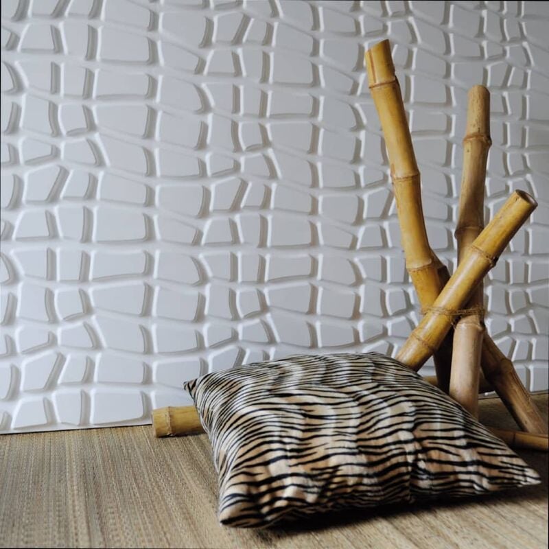 

WallArt Paneles murales 3D Dundees 12 piezas GA-WA20