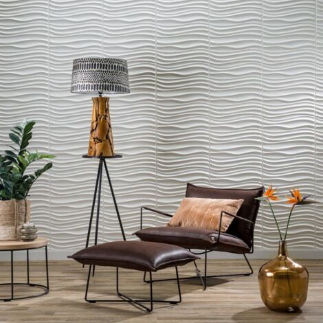 WallArt 12/14x Panneaux Muraux 3D Briques Décor Mural pour Maison GA-WA02