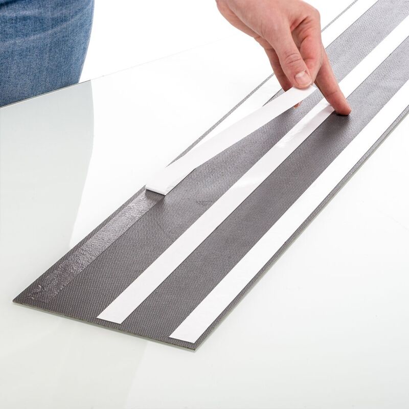 Planches d'aspect de bois Chêne naturel Marron latte - Wallart