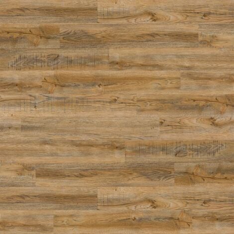 WallArt Planches d'aspect de bois Chêne de récupération Marron vintage - Brun