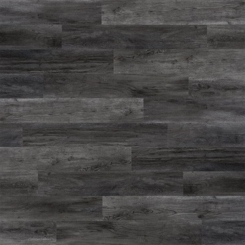 

Tablones aspecto madera de roble Barnwood gris ceniza - Gris - Wallart
