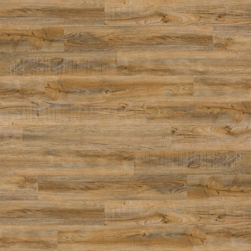 

Tablones aspecto madera de roble reciclado marrón vintage - Marrón - Wallart