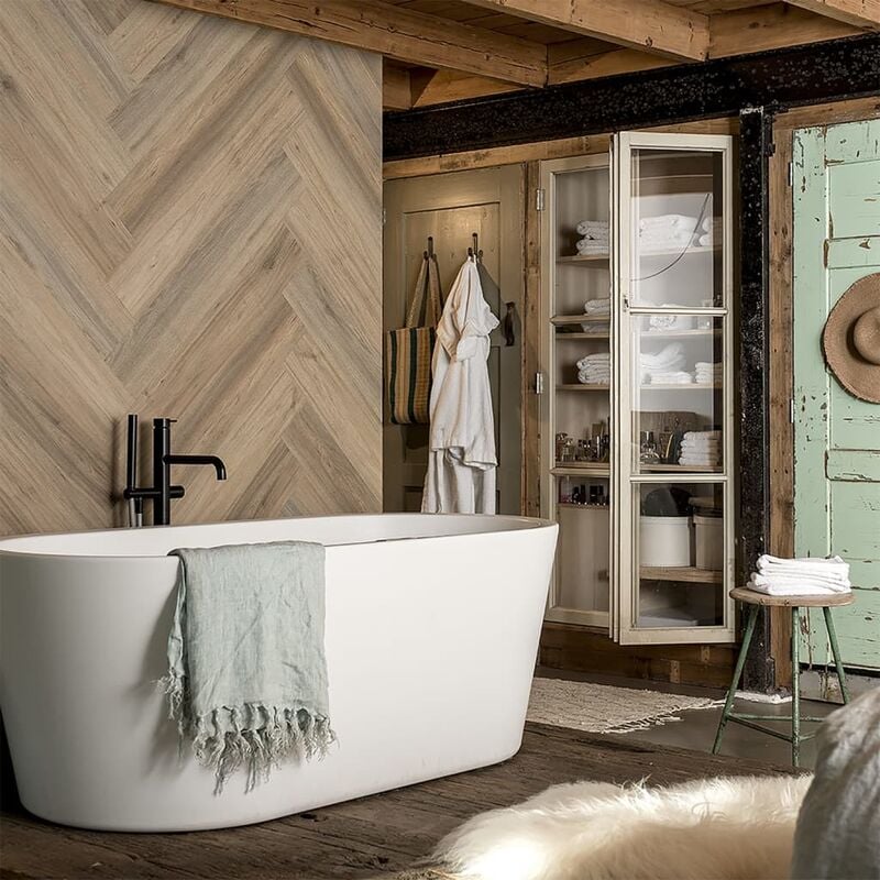 

WallArt Tablones de madera 30 pzs GL-WA27 roble natural marrón